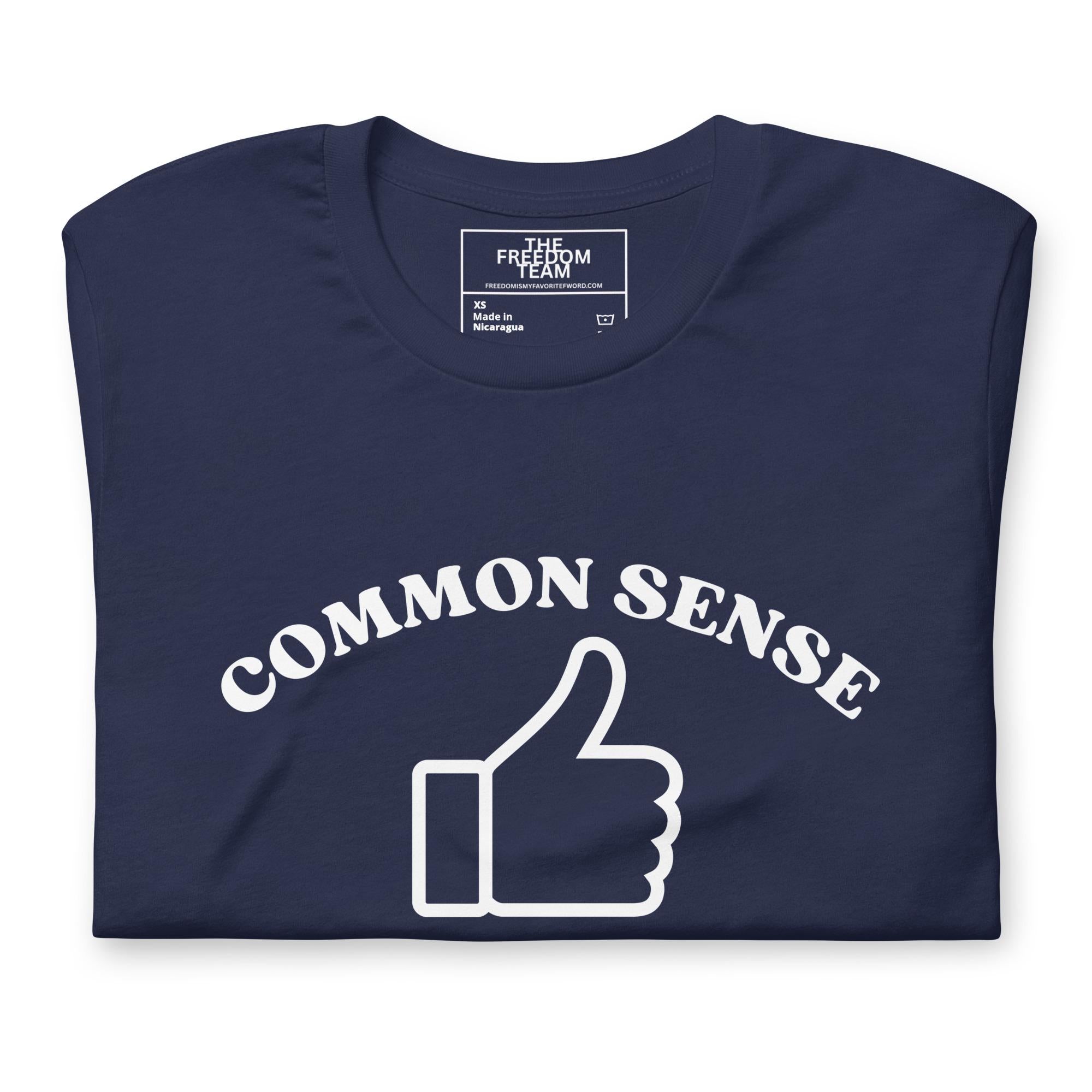 Common Sense - Unisex t-shirt