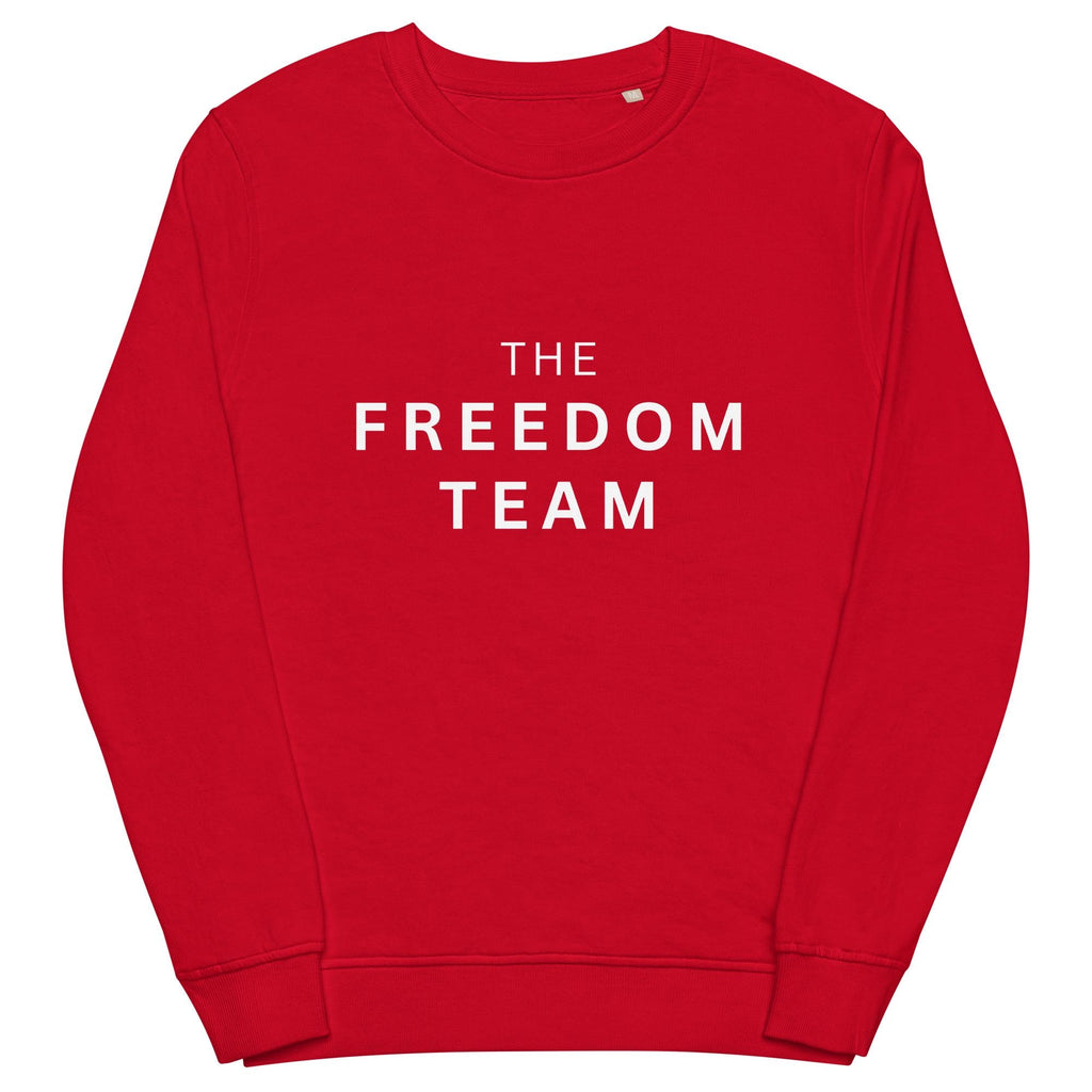 The Freedom Team - Unisex organic sweatshirt