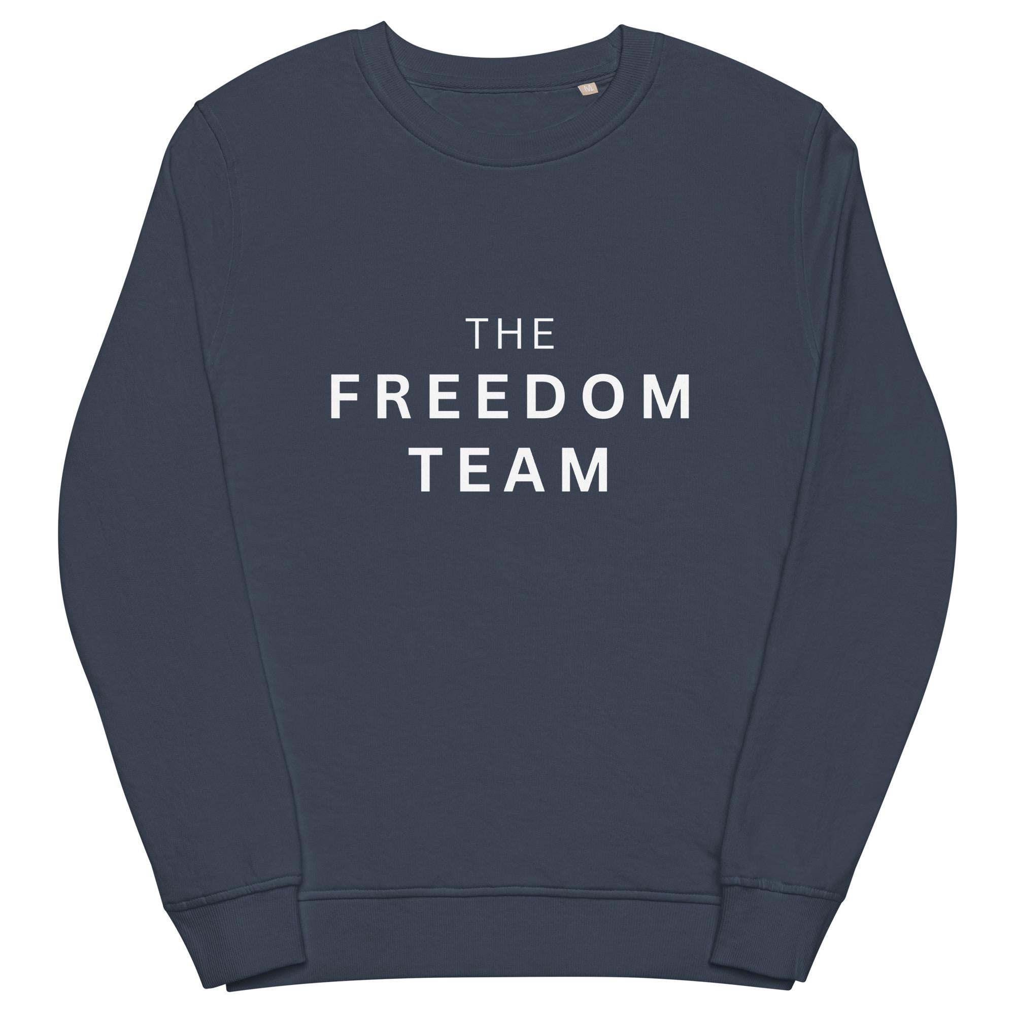 The Freedom Team - Unisex organic sweatshirt