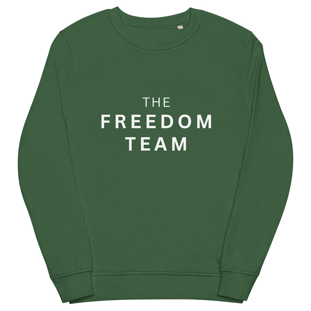 The Freedom Team - Unisex organic sweatshirt