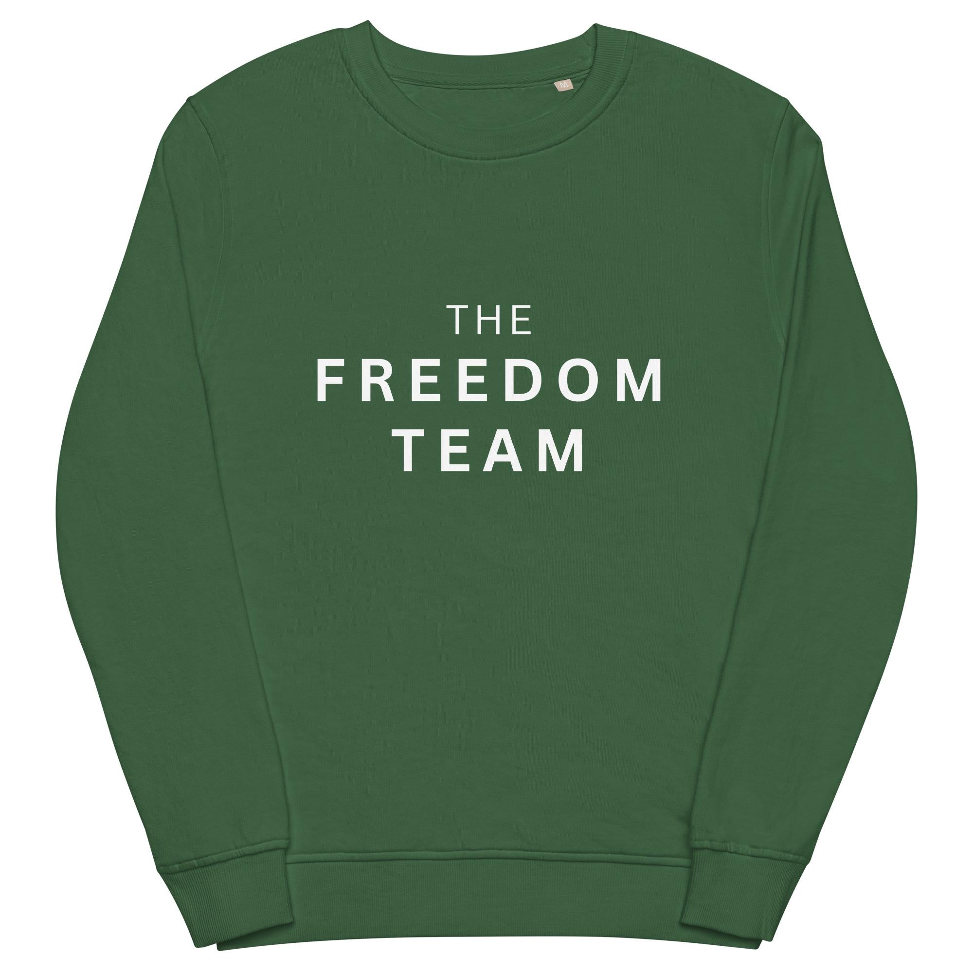 The Freedom Team - Unisex organic sweatshirt