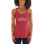 Make Common Sense Great Again - Women's Racerback Tank