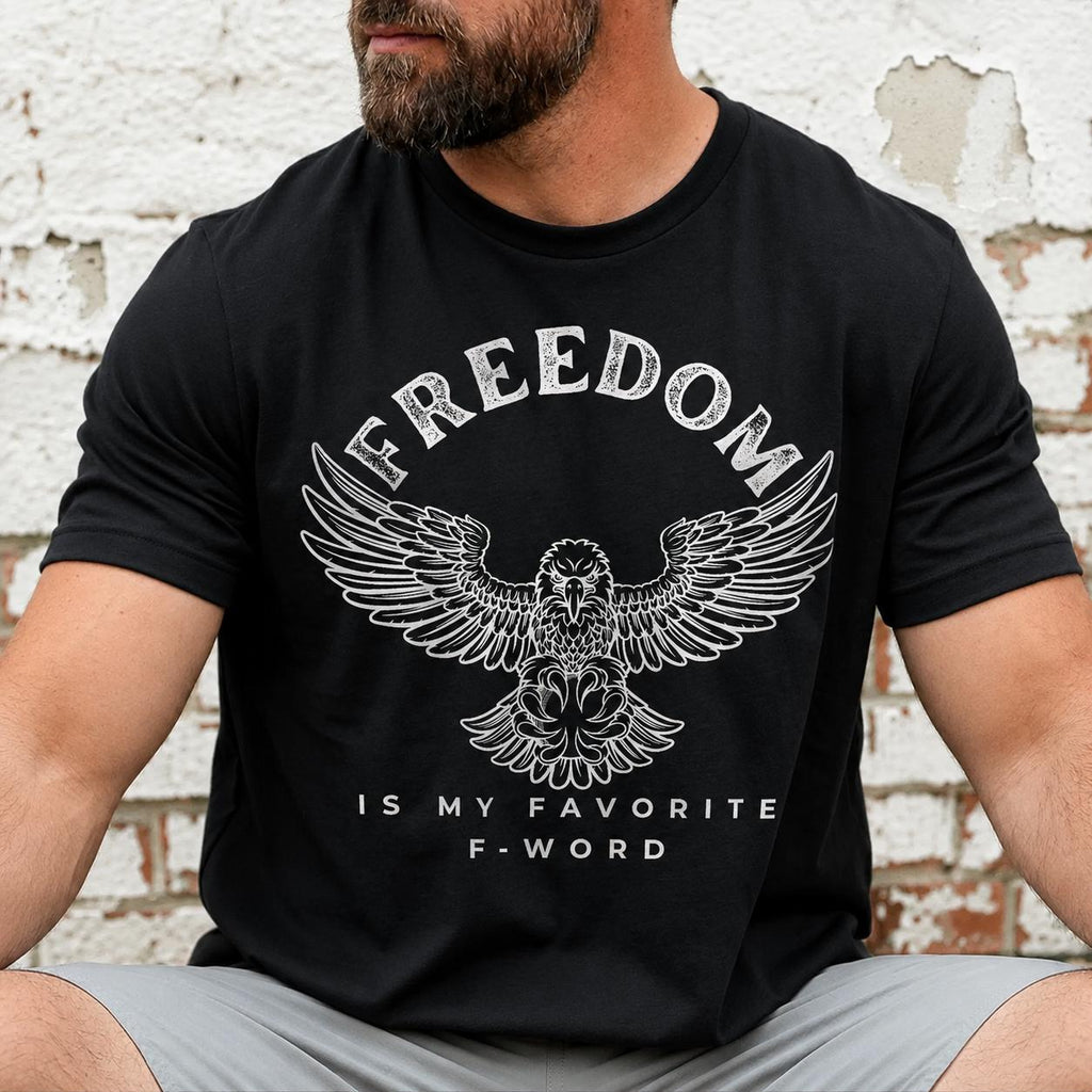 Activist T Shirt, Freedom Eagle Graphic Tee, Protest Shirt, Bold Statement T Shirt, Rally Shirt, Freedom Fighter Gift