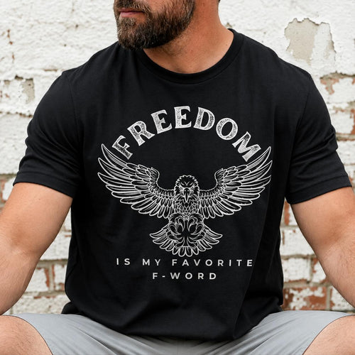 Activist T Shirt, Freedom Eagle Graphic Tee, Protest Shirt, Bold Statement T Shirt, Rally Shirt, Freedom Fighter Gift