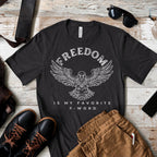 Activist T Shirt, Freedom Eagle Graphic Tee, Protest Shirt, Bold Statement T Shirt, Rally Shirt, Freedom Fighter Gift