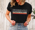 Freedom Fighter Shirt, Patriot T Shirt, Freedom Graphic Tee, Liberty Shirt, Patriotic Gift for Him