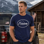 Freedom Is My Favorite F Word Shirt, Funny Liberty Graphic Tee, Unisex Cotton T-shirts Freedom Lover Gift, Funny American t-Shirt