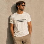 Common Sense Person T Shirt, Funny Political Statement Tee, Unisex Soft Cotton Shirt, Gift for Free Thinkers, Freedom Tee, Gift for Dad
