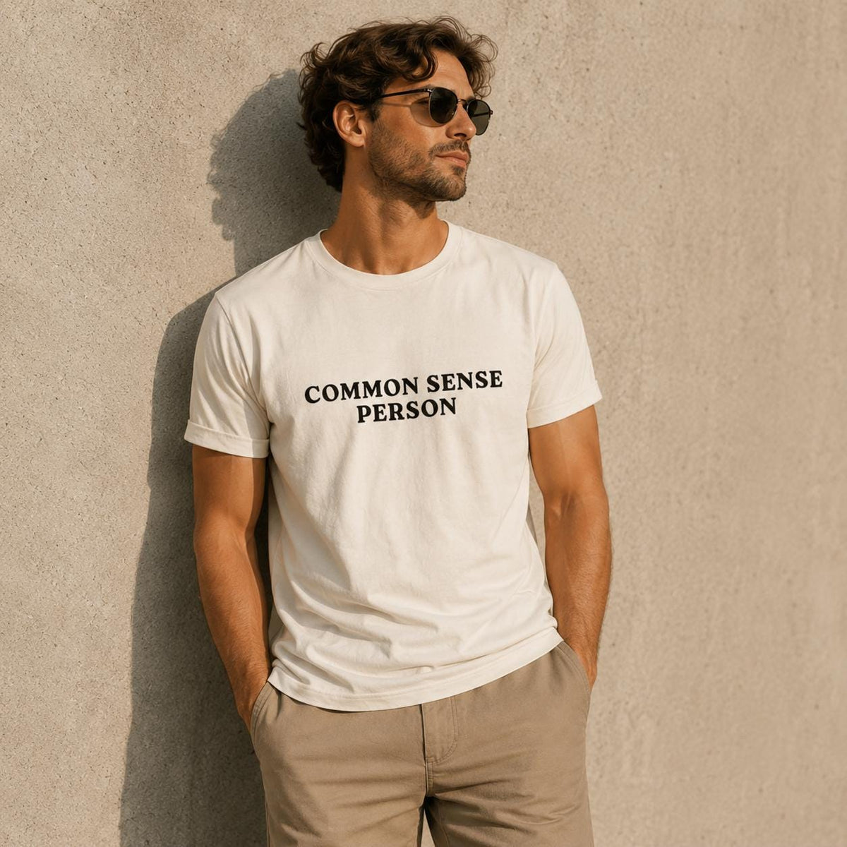 Common Sense Person T Shirt, Funny Political Statement Tee, Unisex Soft Cotton Shirt, Gift for Free Thinkers, Freedom Tee, Gift for Dad