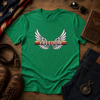 Freedom Wings T Shirt, Winged Liberty Graphic Tee, Unisex Cotton Shirt, Patriotic Gift, Freedom Shirt, Patriotic T-Shirt