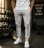 Freedom Team Sweatpants, Unisex Fleece Joggers with Pockets, Cuffed Leg Cotton Blend Lounge Pants, Patriotic Loungewear Gift