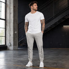 Freedom Team Sweatpants, Unisex Fleece Joggers with Pockets, Cuffed Leg Cotton Blend Lounge Pants, Patriotic Loungewear Gift
