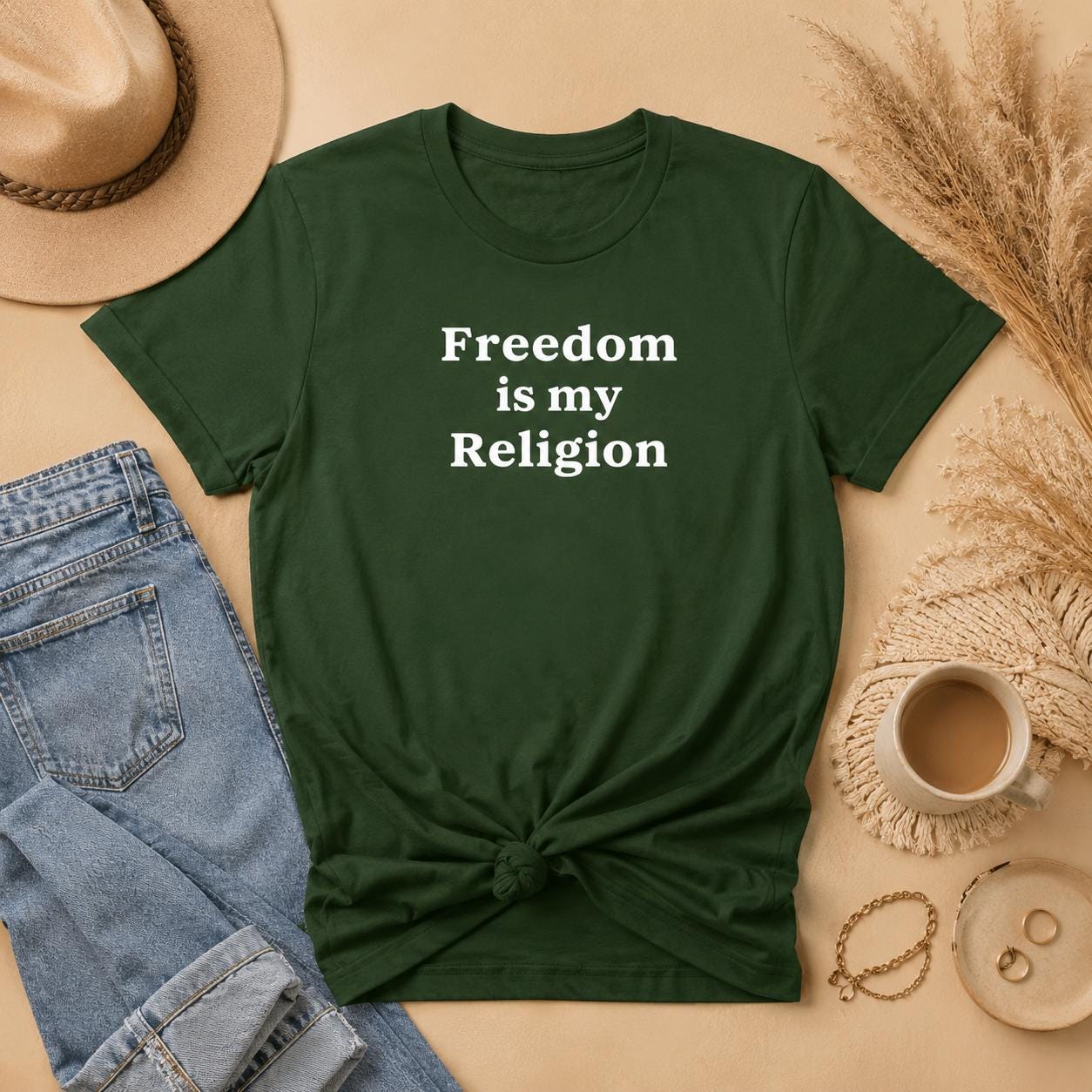 Freedom Is My Religion Shirt, Free Speech T Shirt, Free Thinker Tee, Activist Shirt, Libertarian Gift, Protest Shirt