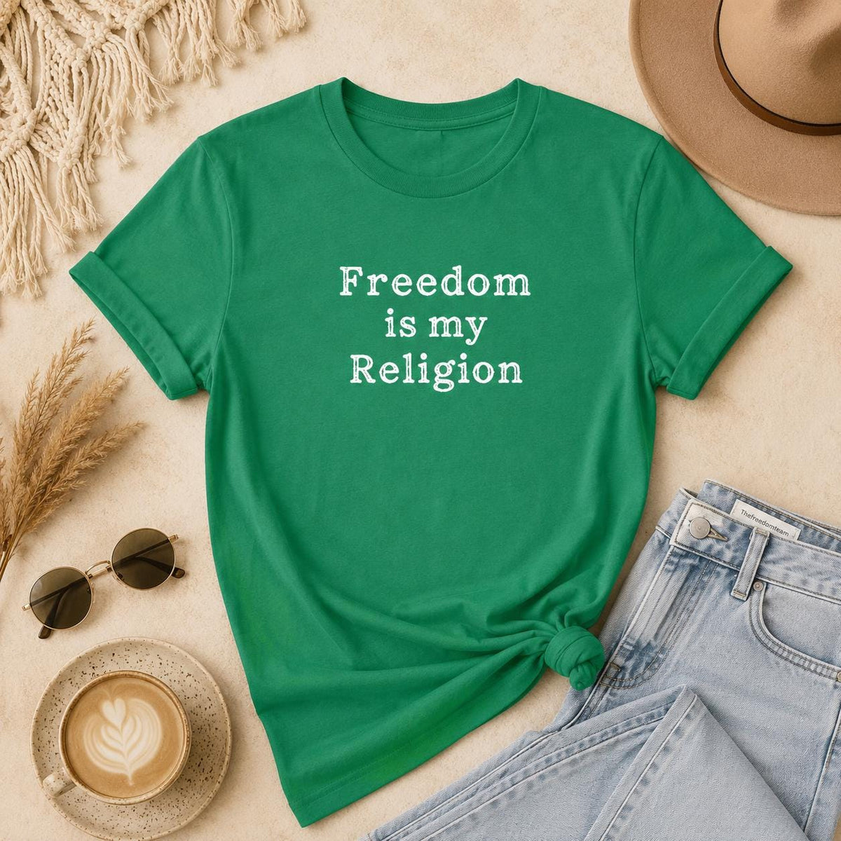 Freedom Is My Religion Shirt, Free Speech T Shirt, Free Thinker Tee, Activist Shirt, Libertarian Gift, Protest Shirt