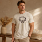 Freedom Eagle Shirt, American Eagle T Shirt, 4th of July Shirt, Patriotic Graphic Tee, Veterans Day Shirt, USA Gift