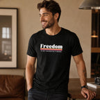 Retro Freedom Shirt, Vintage Graphic Tee, Freedom Is My Favorite F Word T Shirt, 70s Style Shirt, Funny Retro Tee