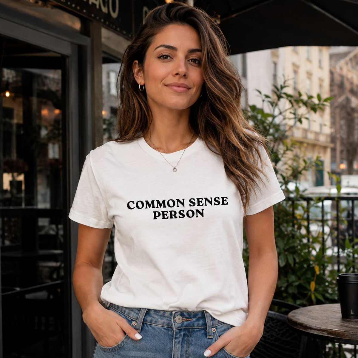 Common Sense Person T Shirt, Funny Political Statement Tee, Unisex Soft Cotton Shirt, Gift for Free Thinkers, Freedom Tee, Gift for Dad