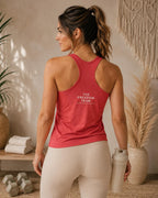 Womens Racerback Tank Top, Vintage Wash Workout Tank, Patriotic Gym Shirt, Festival Tank, Yoga Tank Top for Her