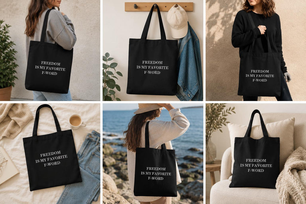 Patriotic Tote Bag, USA Canvas Tote, Freedom Grocery Bag, Organic Cotton Shopping Bag, Reusable Tote Gift