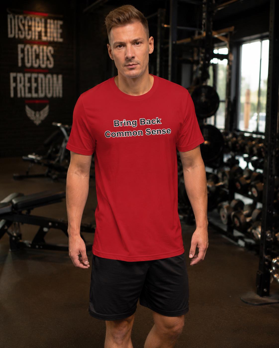 Bring Back Common Sense Shirt, Funny Political T Shirt, Political Humor Tee, Protest Shirt, Funny Gift for Dad
