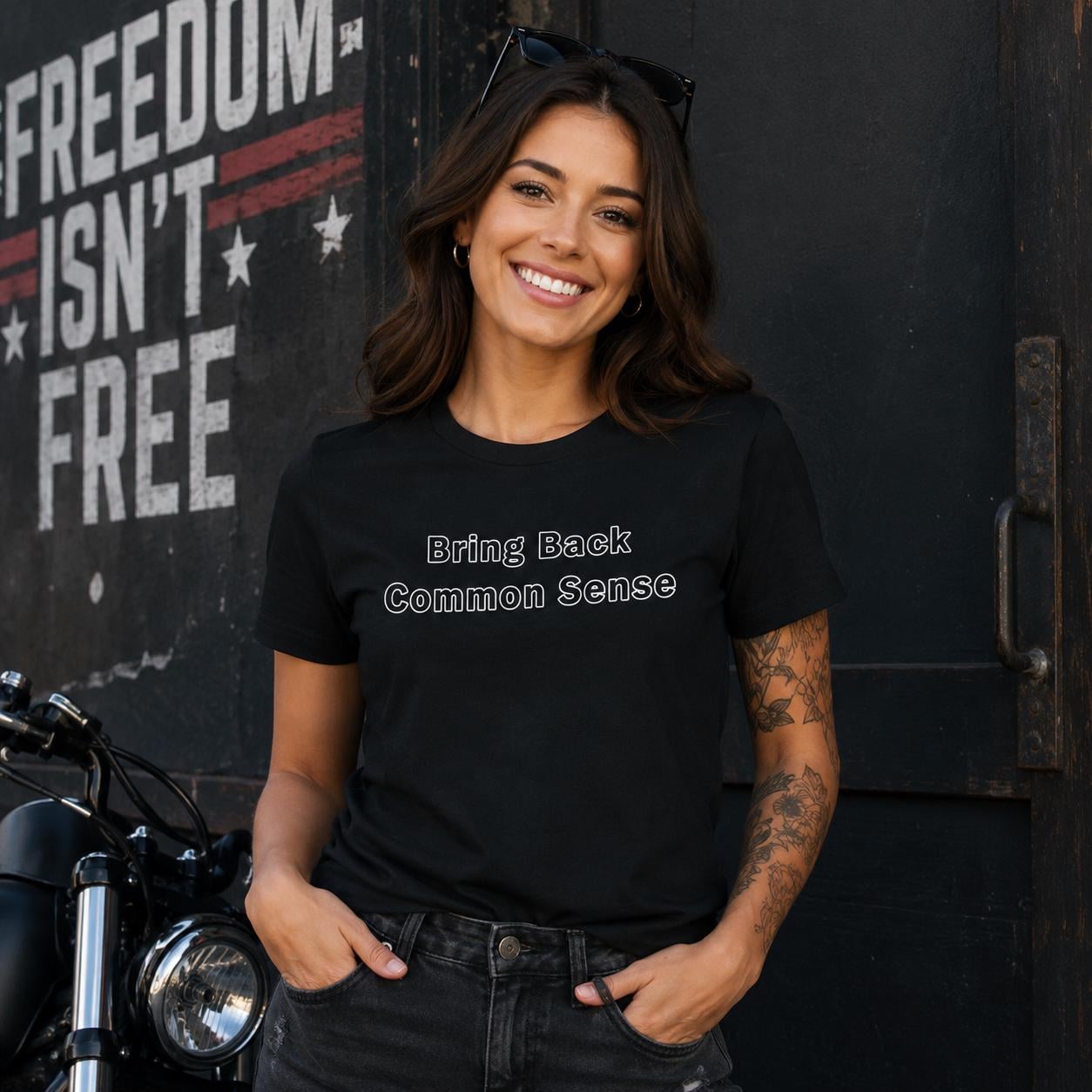 Bring Back Common Sense Shirt, Funny Political T Shirt, Political Humor Tee, Protest Shirt, Funny Gift for Dad