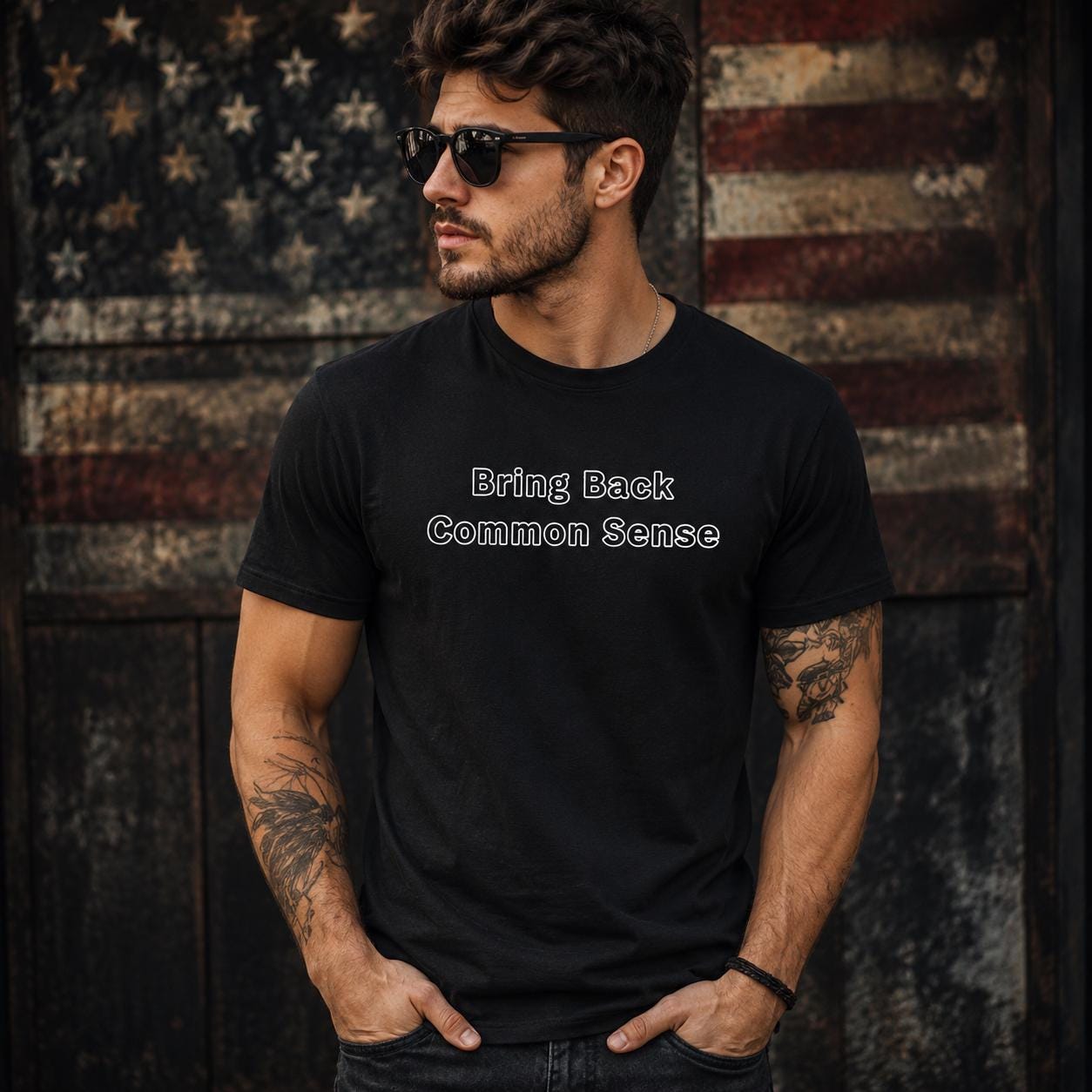 Bring Back Common Sense Shirt, Funny Political T Shirt, Political Humor Tee, Protest Shirt, Funny Gift for Dad