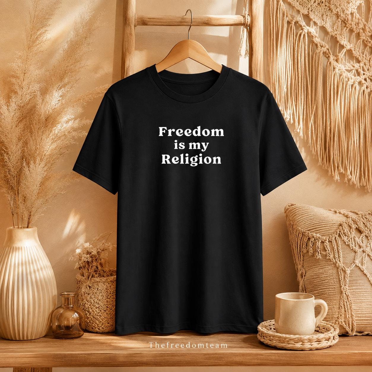 Freedom Is My Religion Shirt, Free Speech T Shirt, Free Thinker Tee, Activist Shirt, Libertarian Gift, Protest Shirt