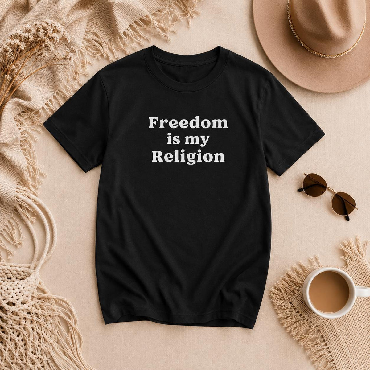 Freedom Is My Religion Shirt, Free Speech T Shirt, Free Thinker Tee, Activist Shirt, Libertarian Gift, Protest Shirt