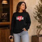 Patriot Sweatshirt, Love Freedom Crewneck, Patriotic Pullover Sweater, Libertarian Gift, Cozy Winter Sweatshirt for Him