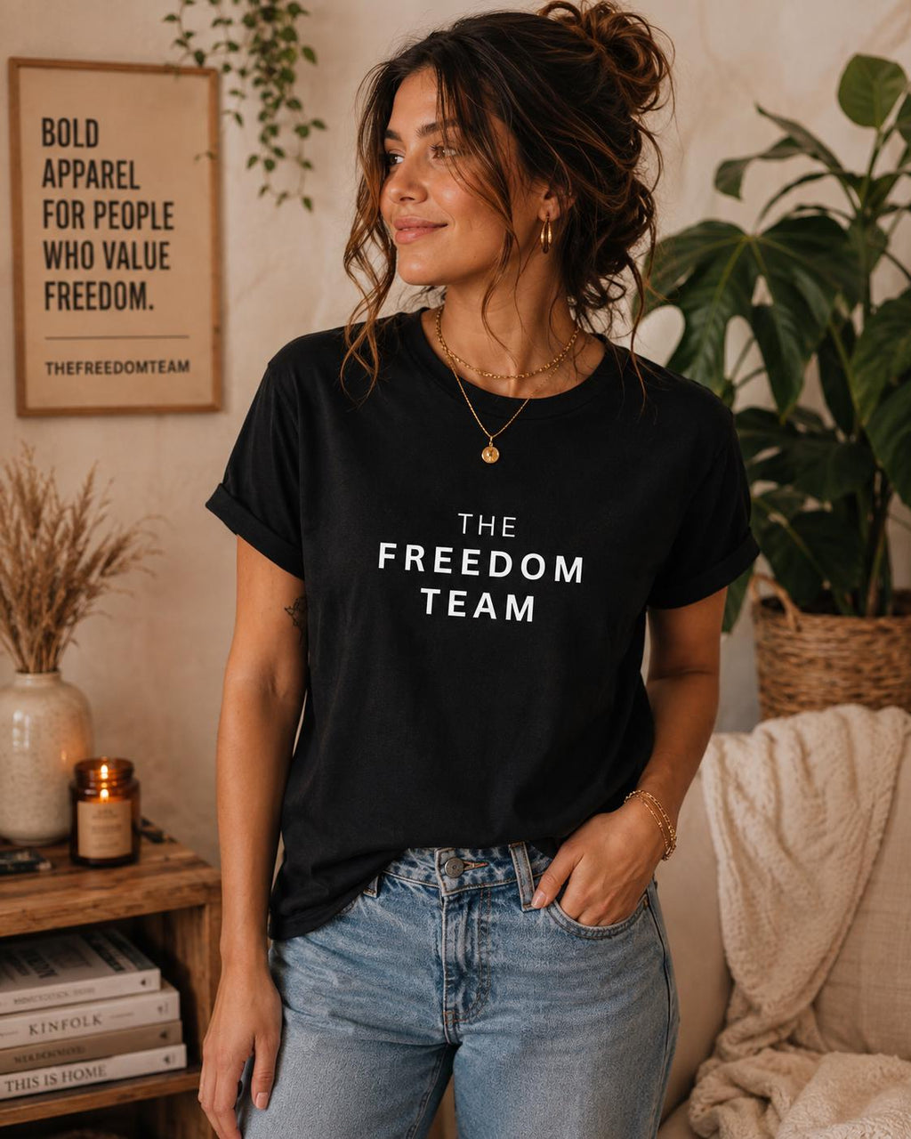 Freedom T Shirt, Liberty Graphic Tee, Patriotic Shirt for Men and Women, Everyday Freedom Tee, Freedom Lover Gift