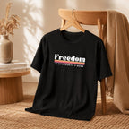 Retro Freedom Shirt, Vintage Graphic Tee, Freedom Is My Favorite F Word T Shirt, 70s Style Shirt, Funny Retro Tee