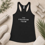 Womens Racerback Tank Top, Vintage Wash Workout Tank, Patriotic Gym Shirt, Festival Tank, Yoga Tank Top for Her