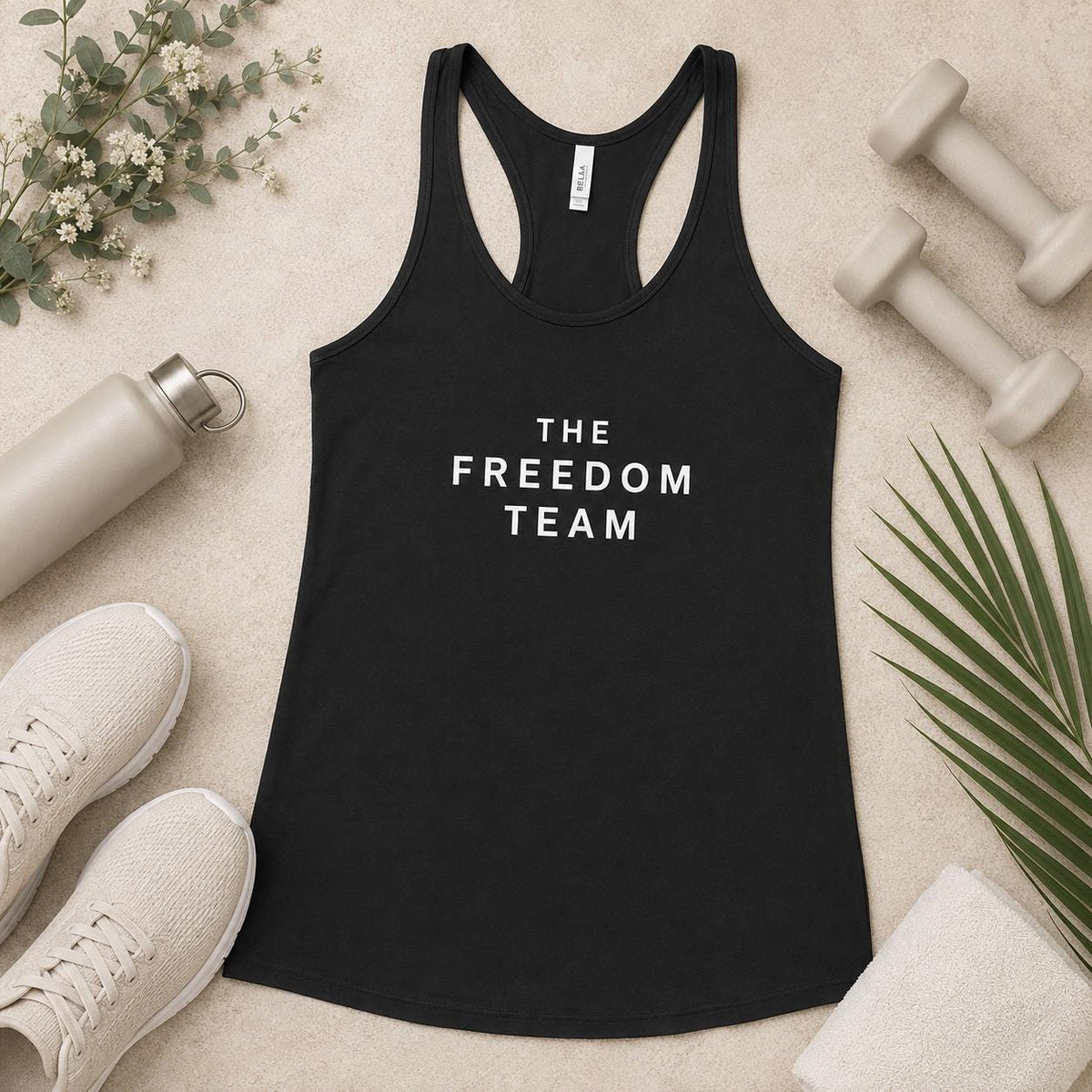 Womens Racerback Tank Top, Vintage Wash Workout Tank, Patriotic Gym Shirt, Festival Tank, Yoga Tank Top for Her