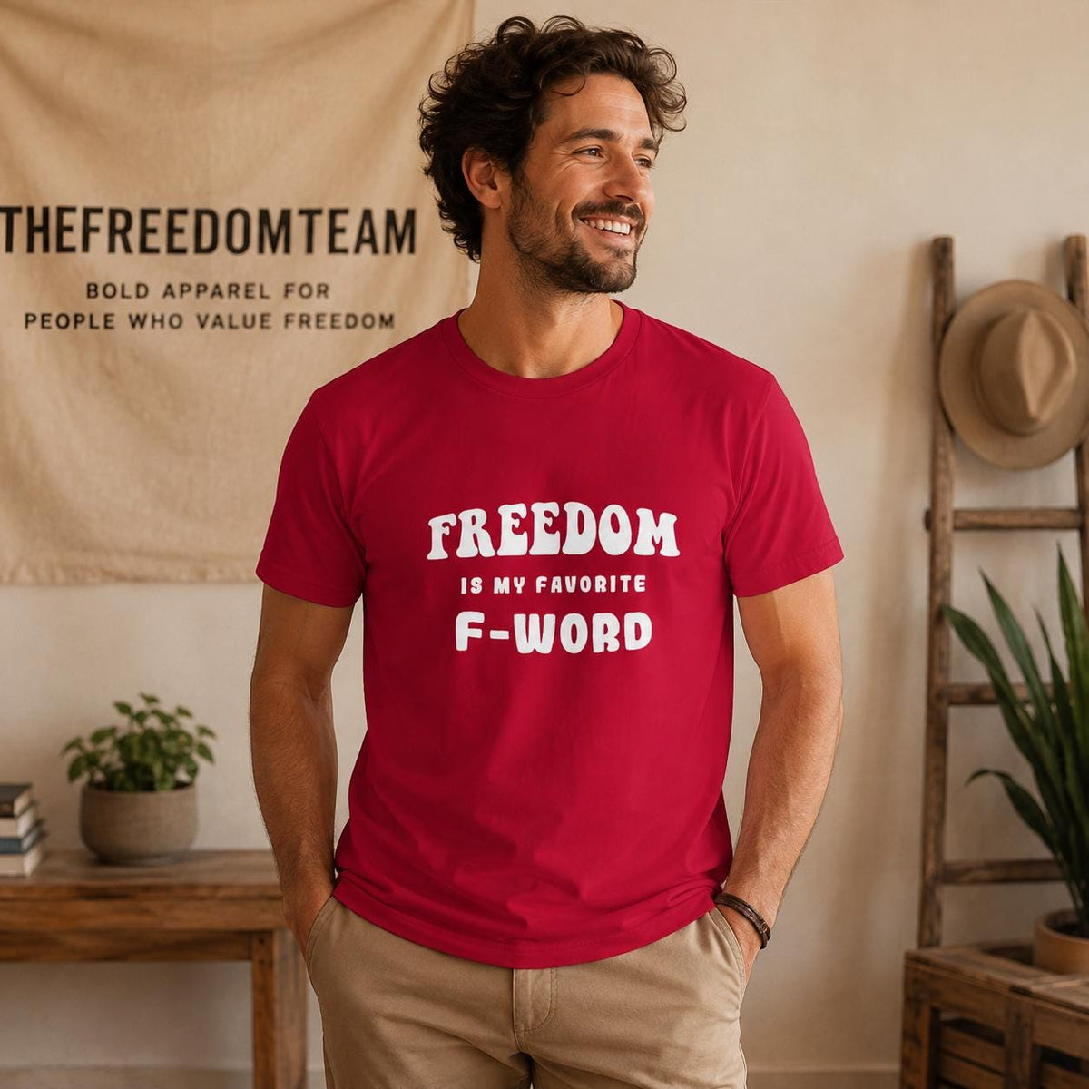 Funny Freedom Shirt, Freedom Is My Favorite F Word Tee, Humor Graphic T Shirt, Funny Gift for Him, Rebel Shirt